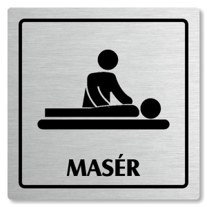 Masér, 148x148mm, stříbrná, Arizona